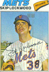 1977 Topps Baseball Cards      065      Skip Lockwood